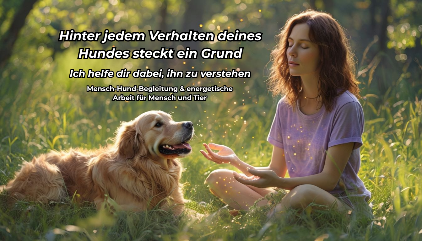 Hinter jedem Verhalten deines Hundes steckt ein Grund. Ich helfe dir dabei, ihn zu verstehen