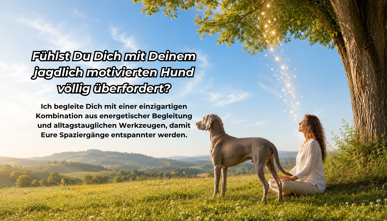 Hinter jedem Verhalten deines jagenden Hundes steckt ein Grund. Ich helfe dir dabei, ihn zu verstehen